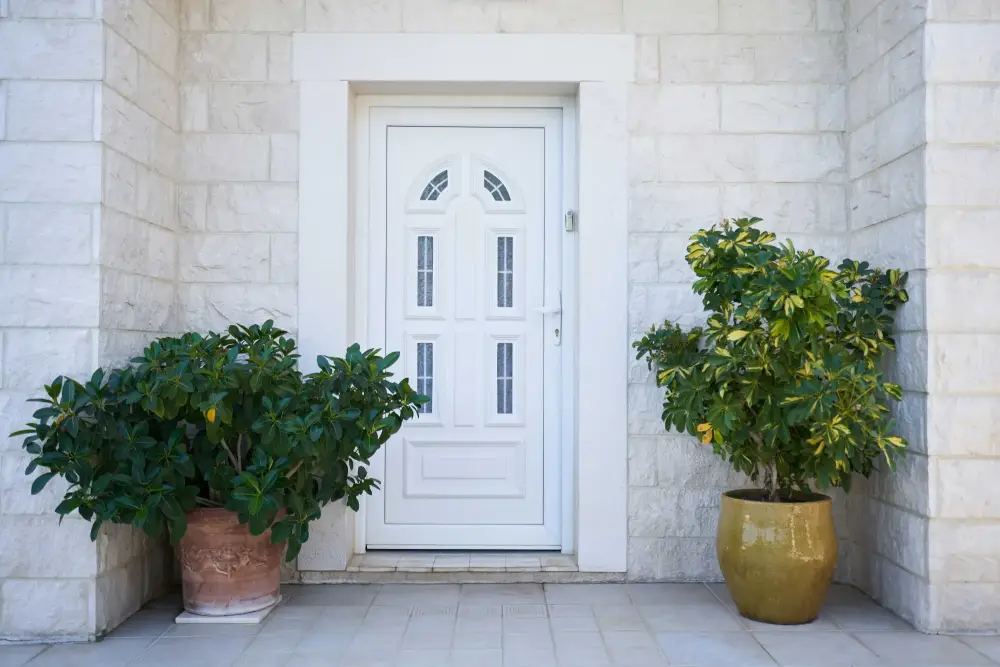 porte blanche