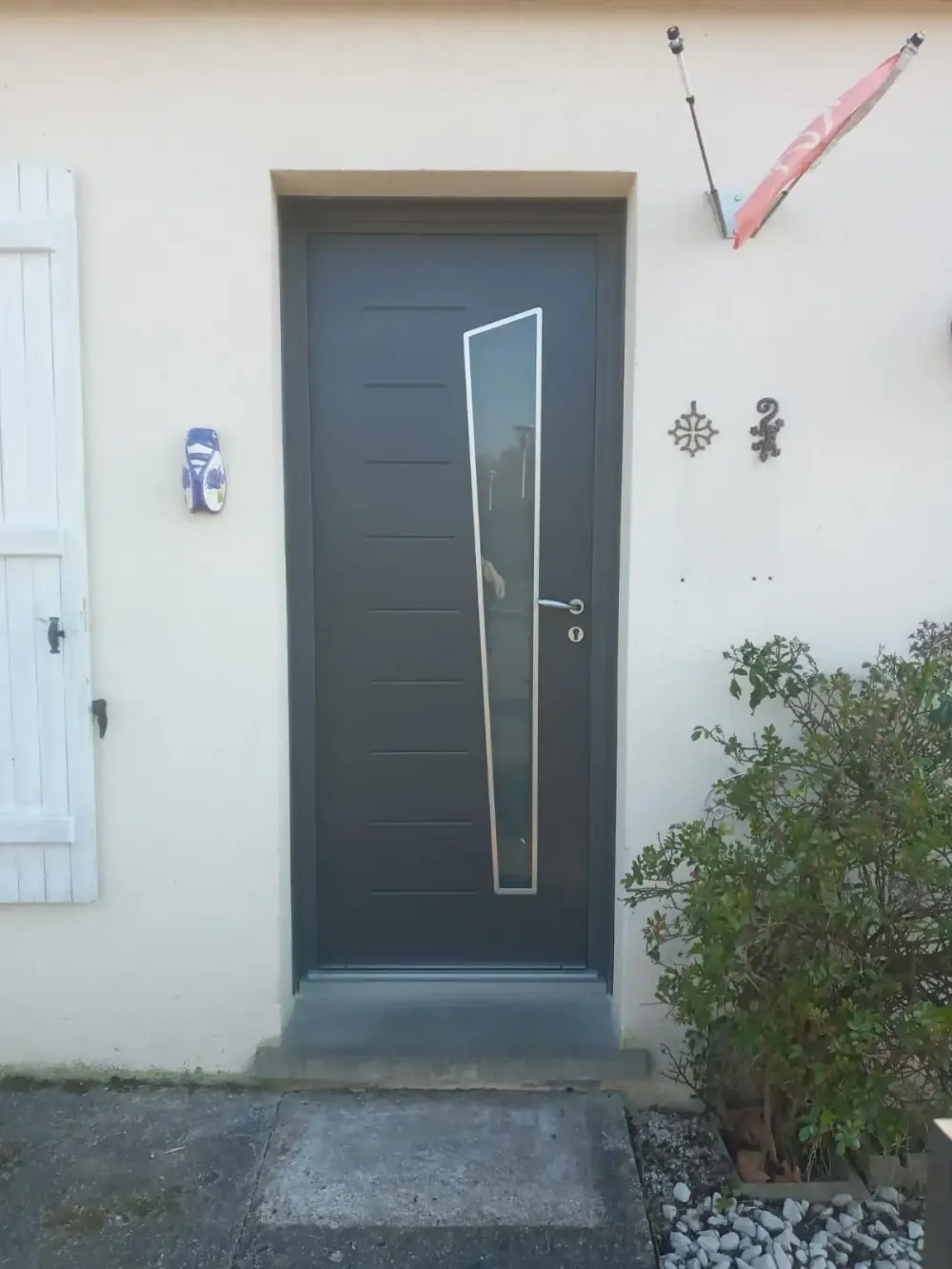 porte entrée moderne