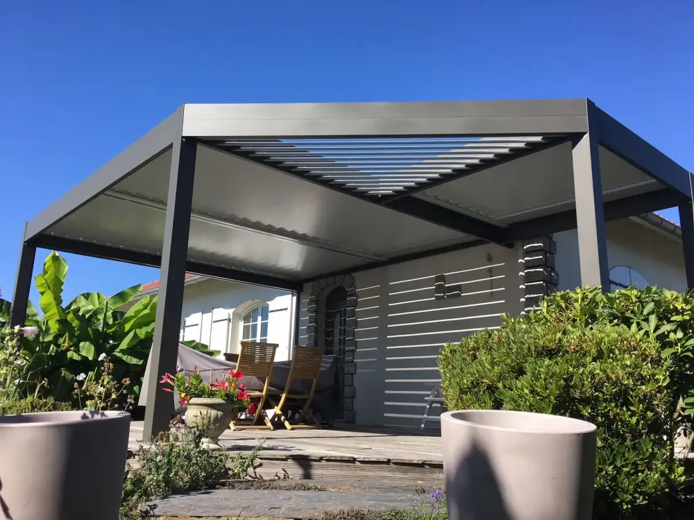 pergola d'angle