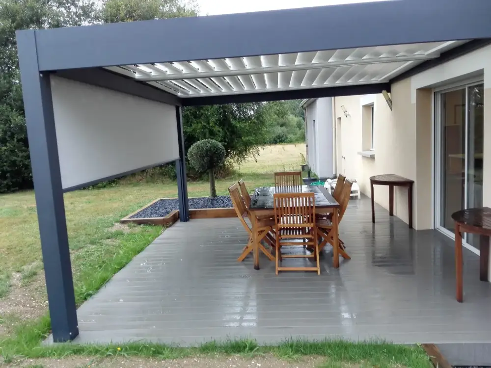 terrasse avec pergola
