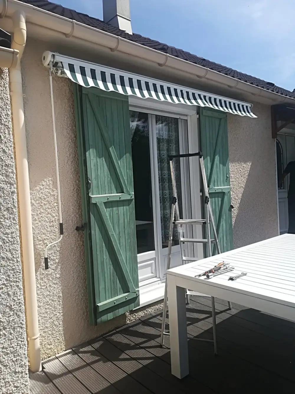 store terrasse
