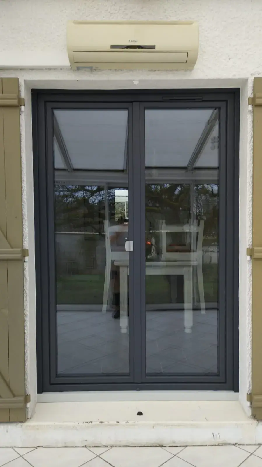 Porte fenêtre PVC 2 vantaux