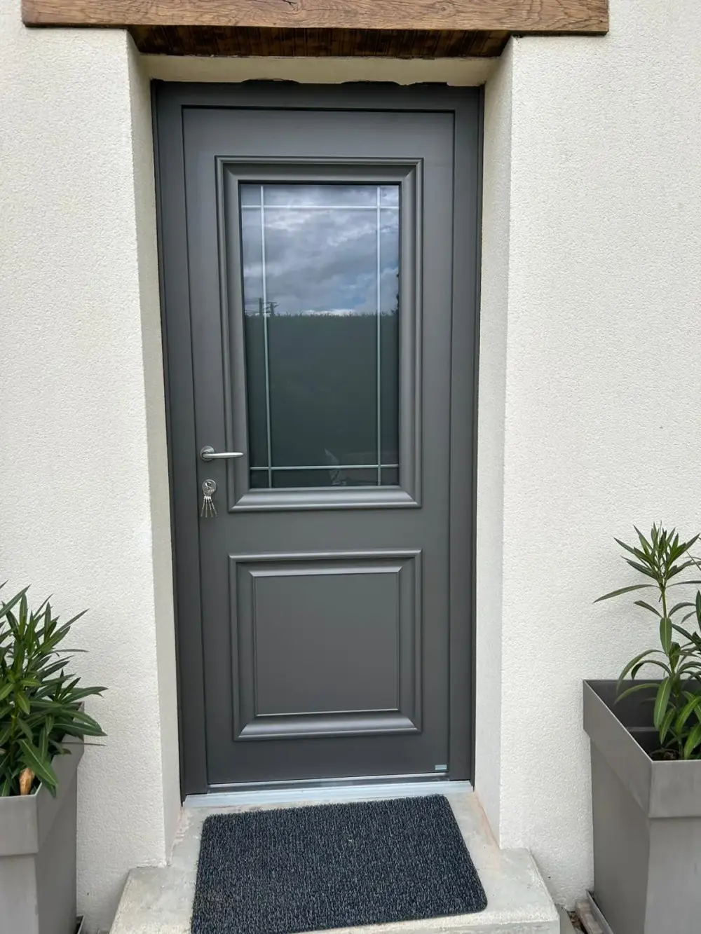 Porte d'entrée ALU 80 - modèle ISAAC