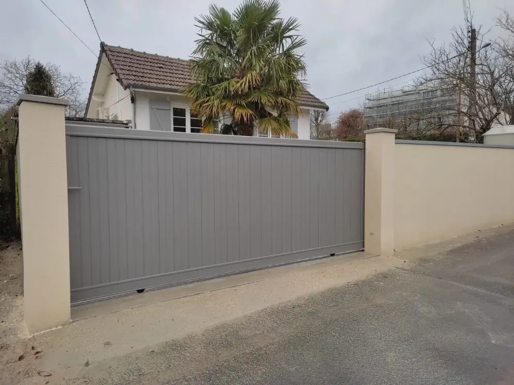 Coulissant manuel NANDA RAL9007